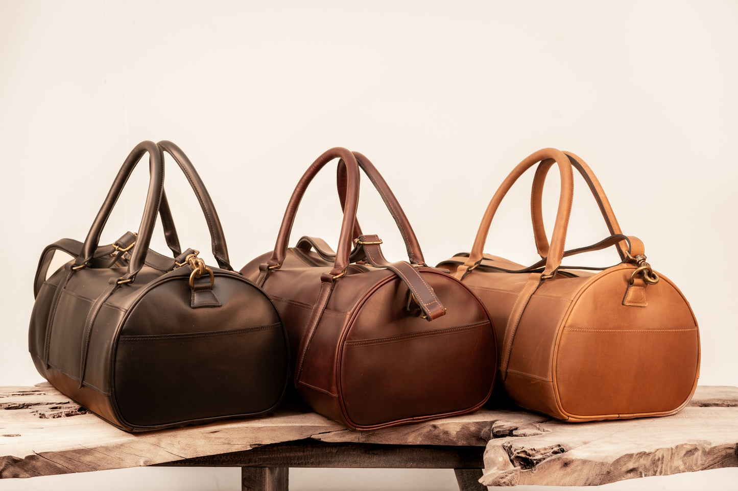 Leather Gym Bag