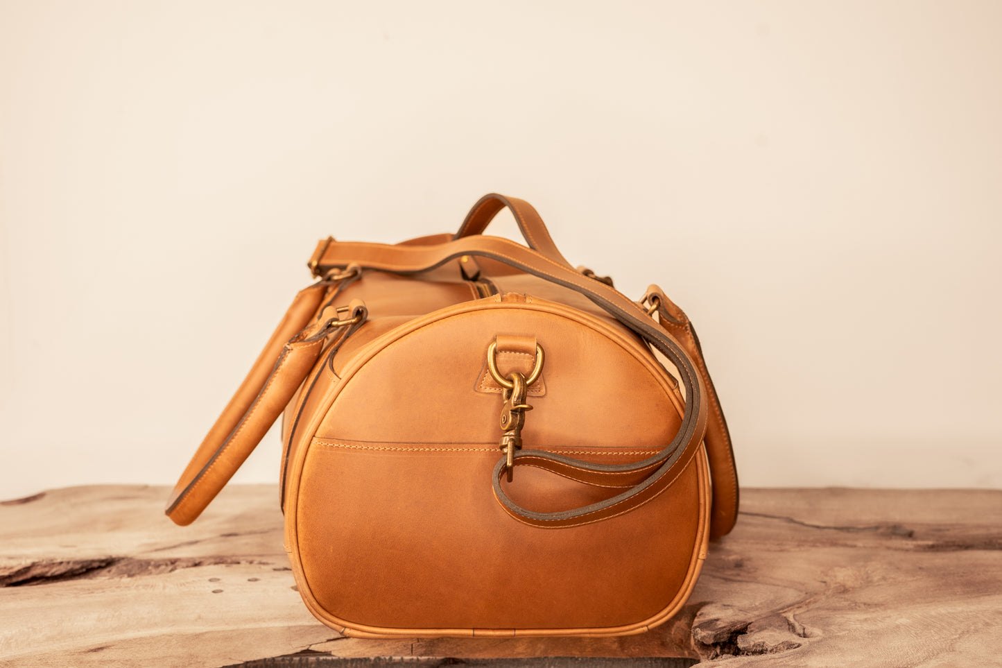 Leather Gym Bag