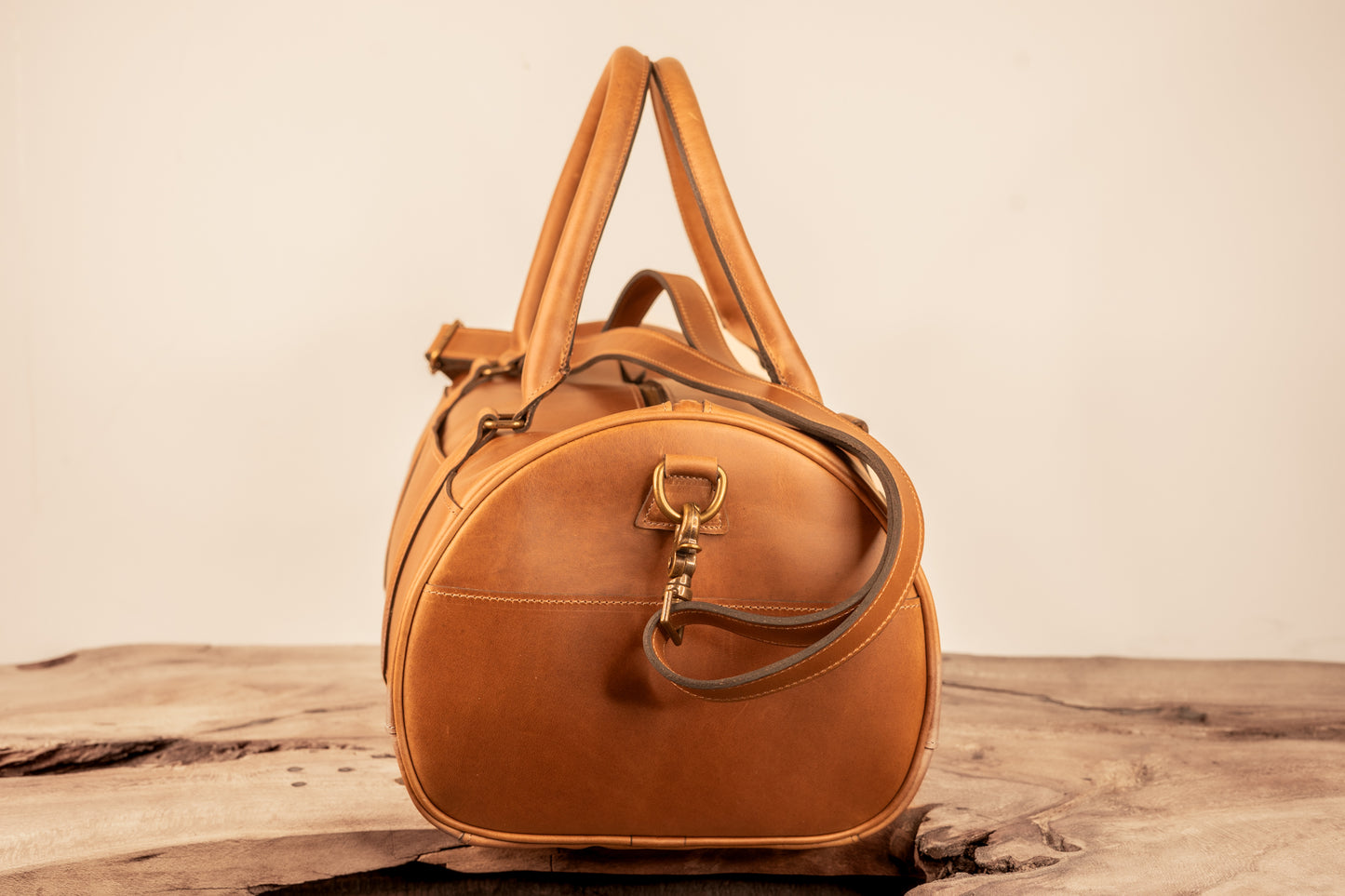 Leather Gym Bag
