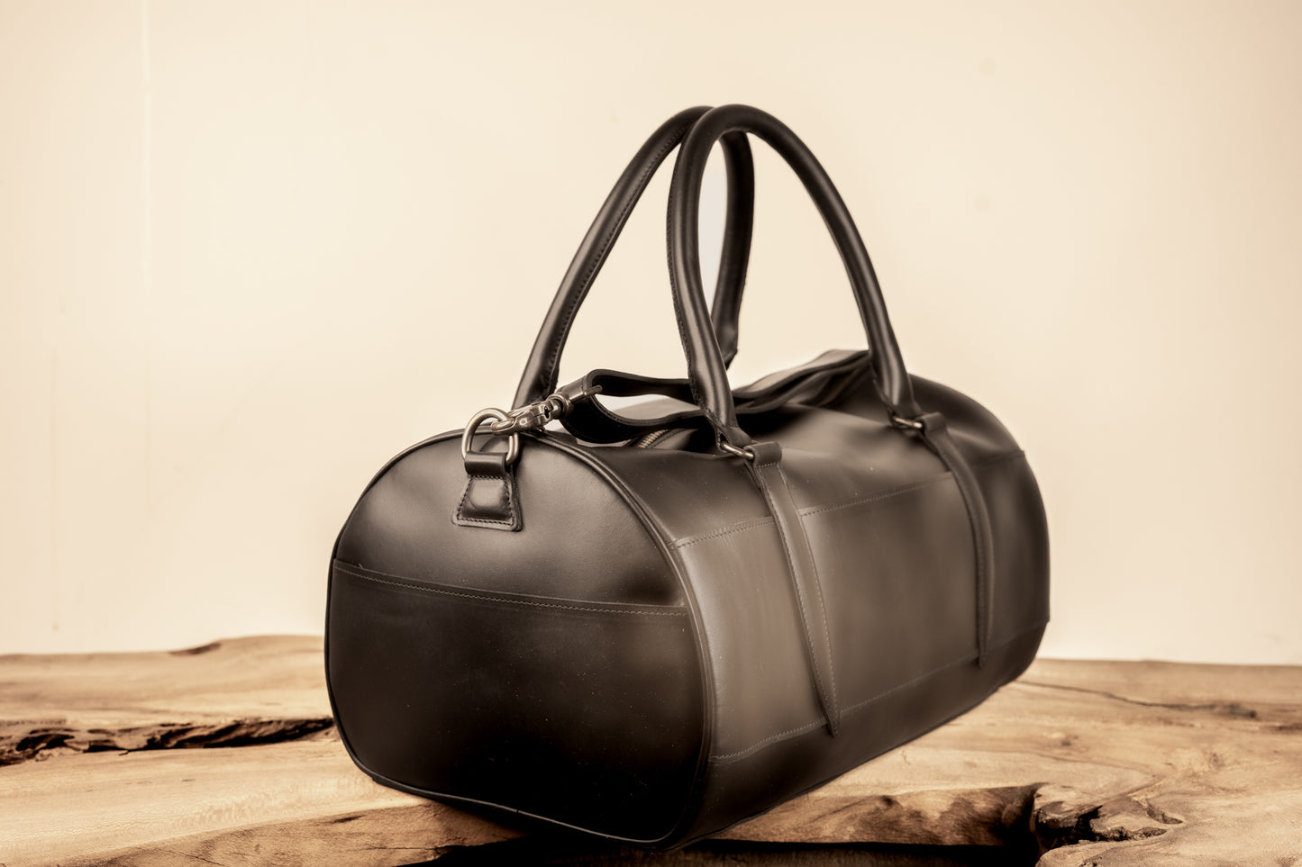 Leather Gym Bag
