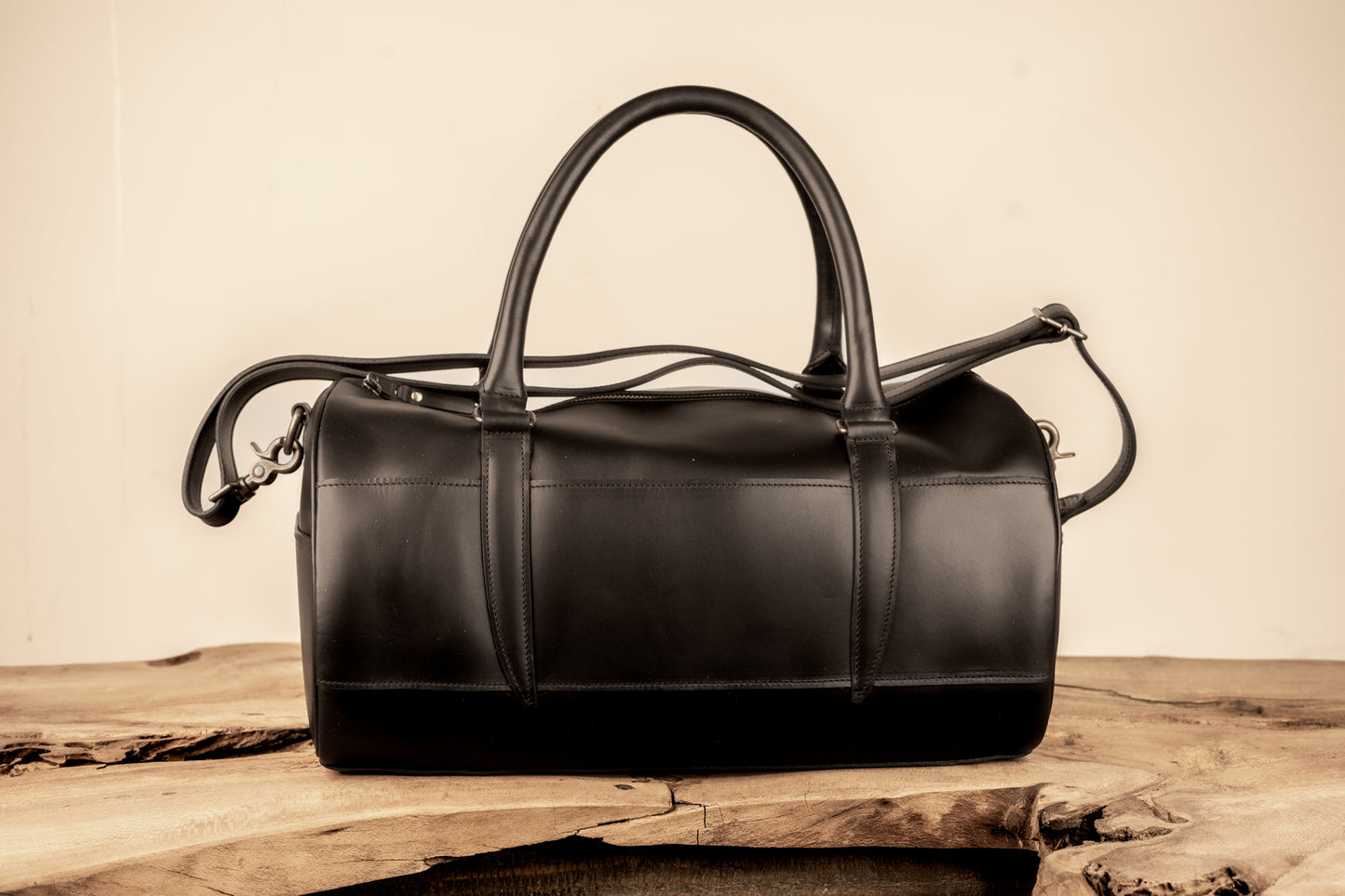 Leather Gym Bag