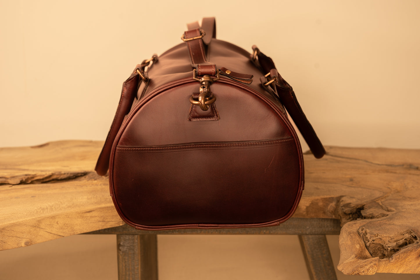 Leather Gym Bag